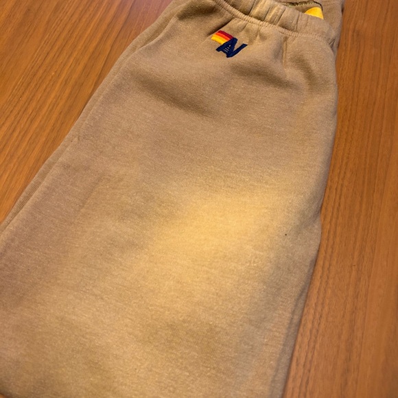 Aviator Nation faded tan Sweatpants - Picture 5 of 9